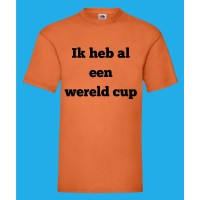 Ik heb al een wereldcup
