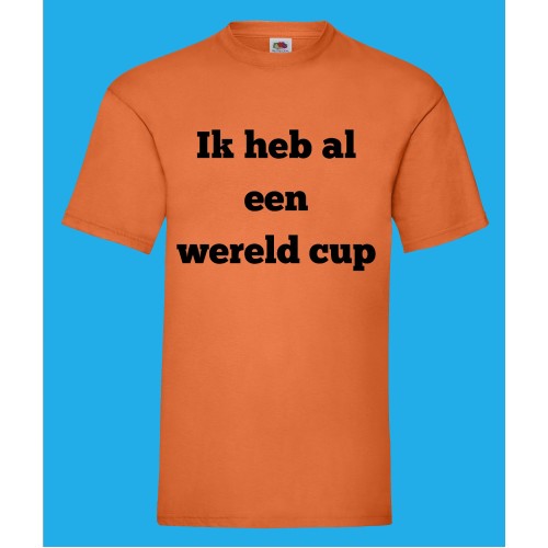 Ik heb al een wereldcup